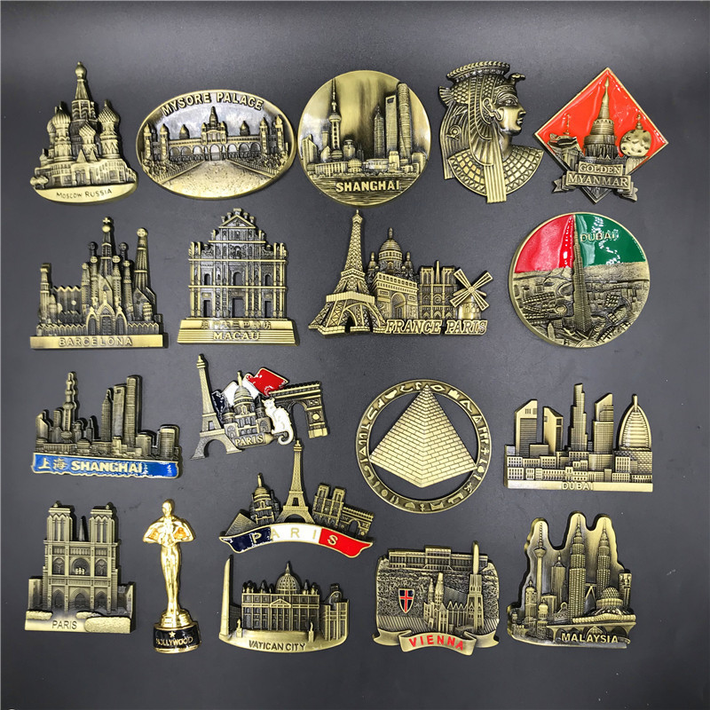 Home Decor Dubai - Франция Париж Металл 3D Милый Магнит