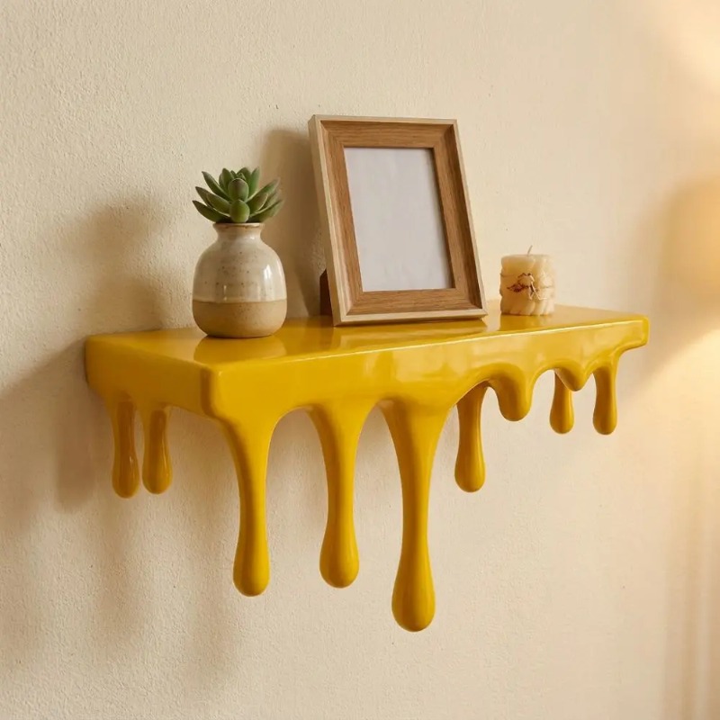 Floating Shelves - Декоративная 3D-печатная настенная полка-подставка для растений,