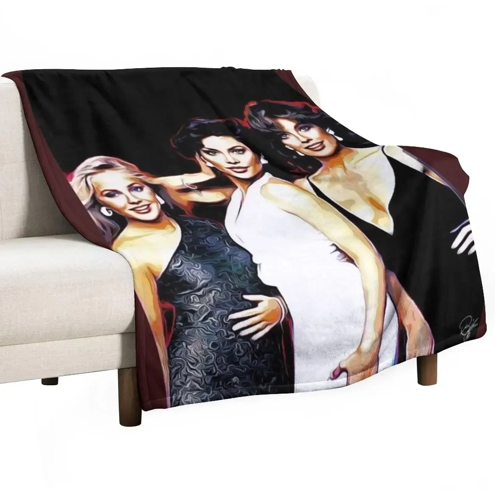 Home Decor Dallas - EWING LADIES- Далласское декоративное покрывало для