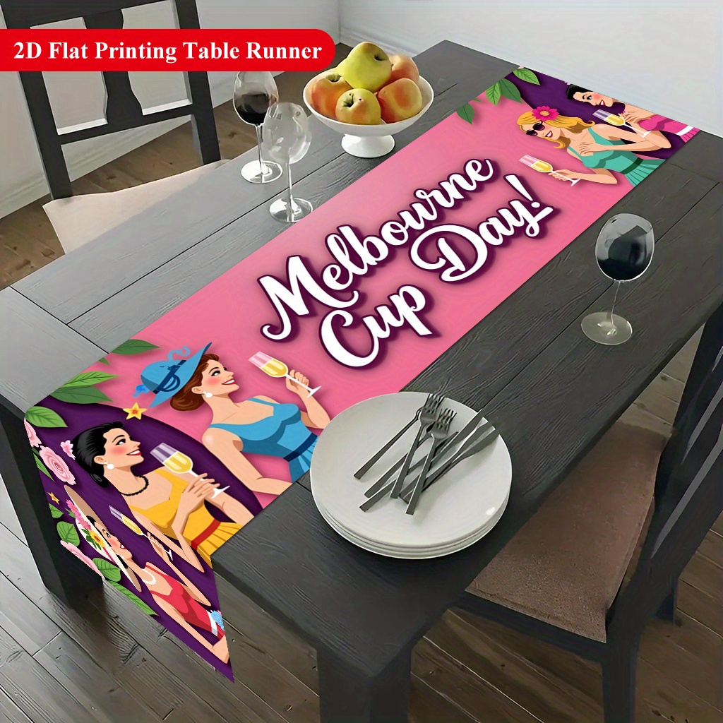 Home Decor Melbourne - Скатерть-дорожка для стола «Мельбурнский Кубок», 1