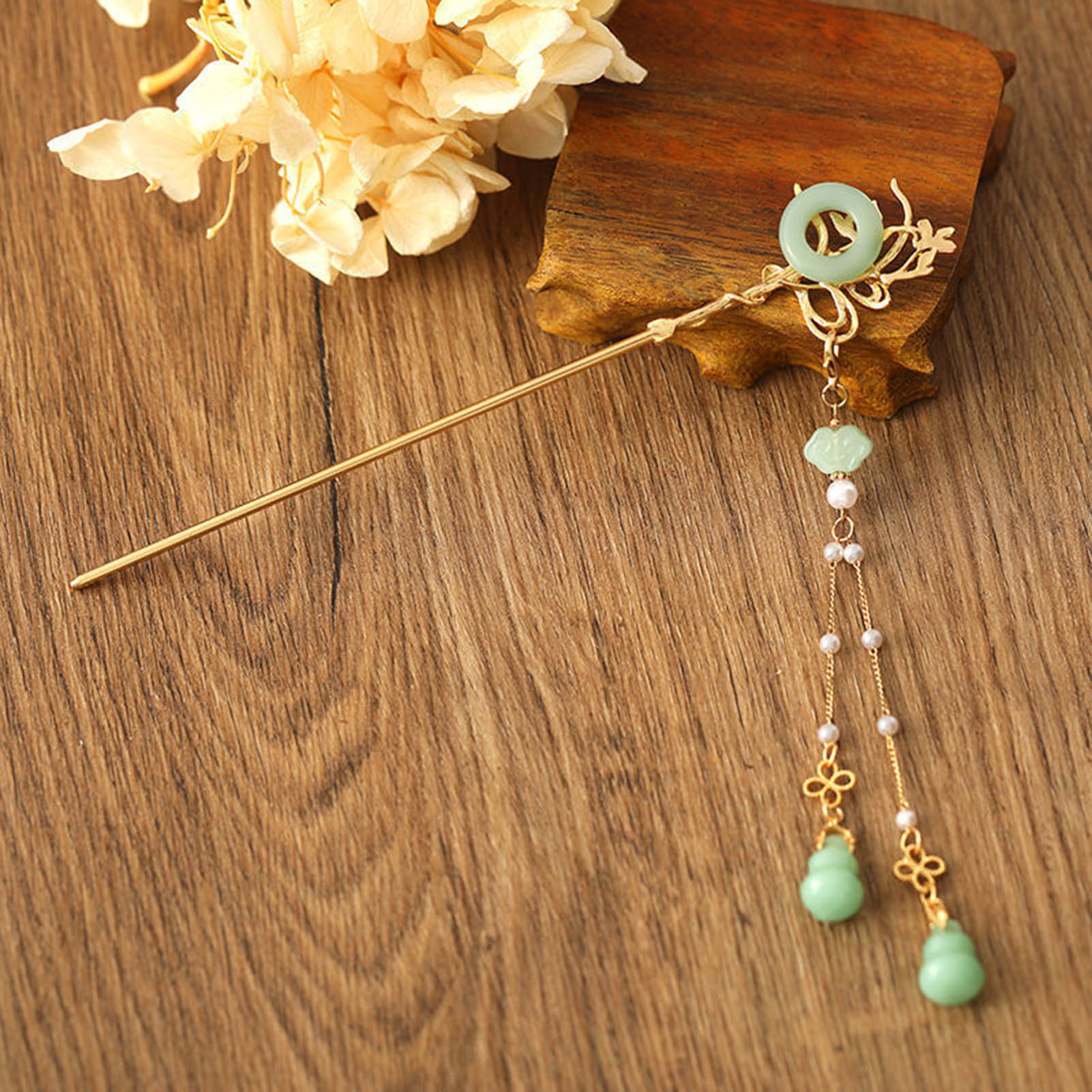 Home Decor Glass - Стеклянная шпилька в китайском стиле для