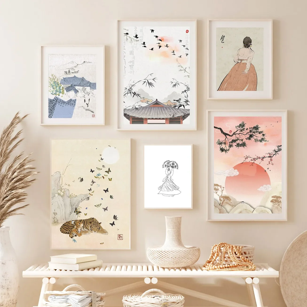 Home Decor Korea - Классический винтажный настенный постер с изображением