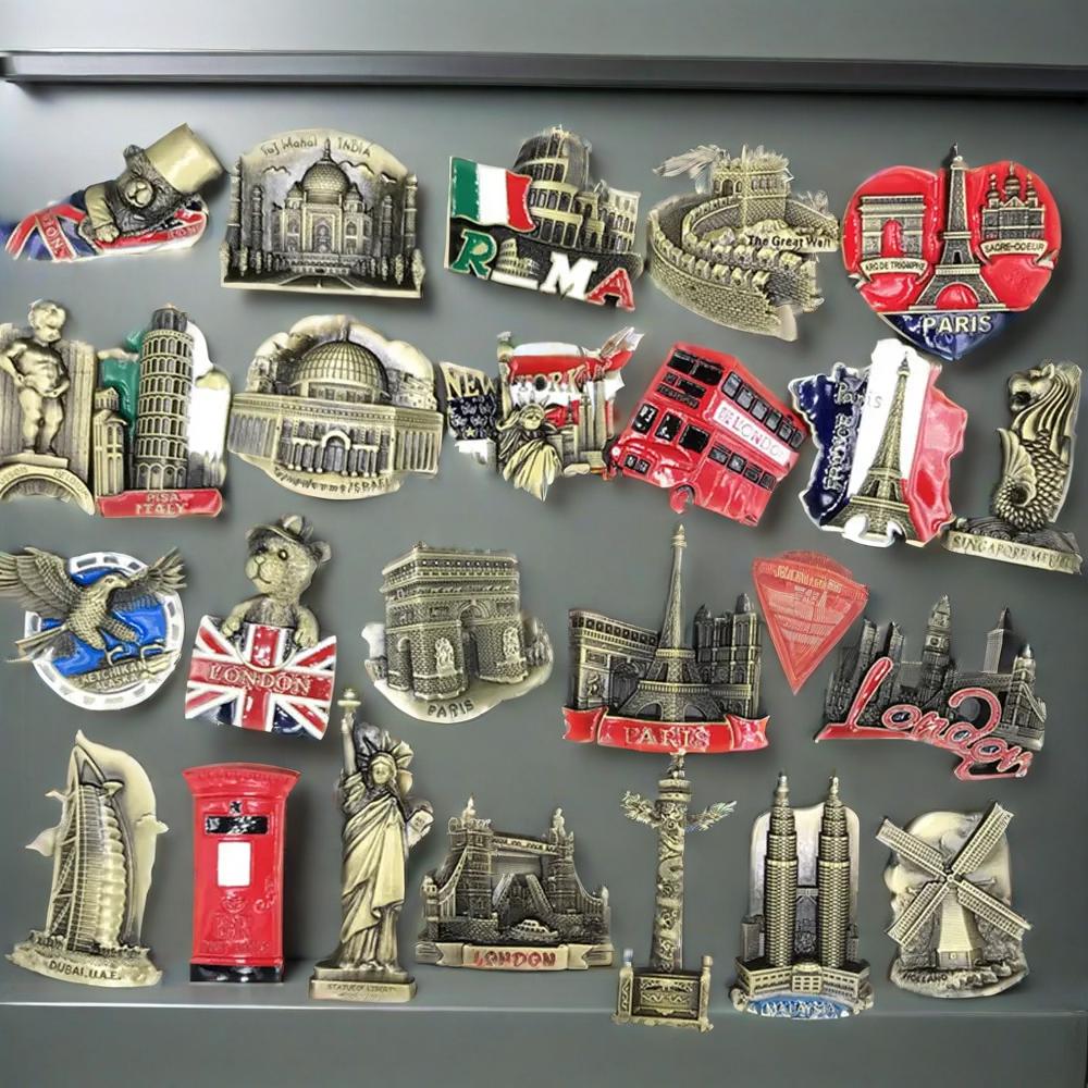 Home Decor Dubai - Металлический магнит на холодильник США Аляска