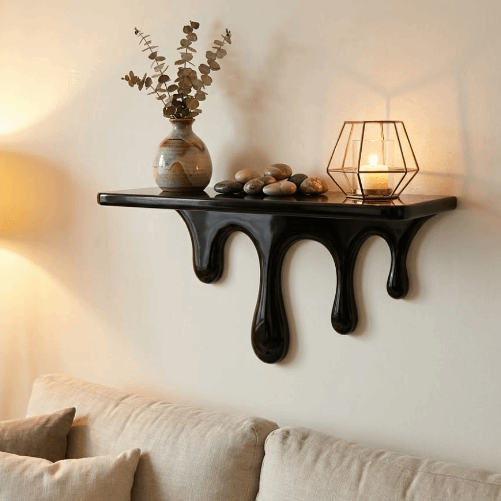 Floating Shelves - Классическая 3D-печатная настенная полка с эффектом