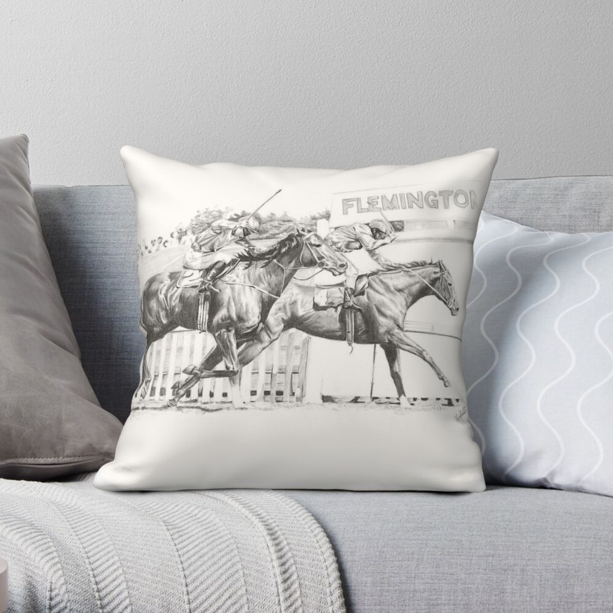 Home Decor Melbourne - Наволочка для Выездки, из Мельбурна