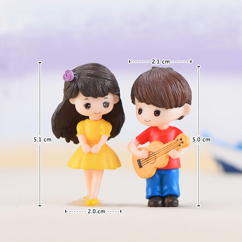 Миниатюрные фигурки влюбленной – обзор и цена Home Decor Korea