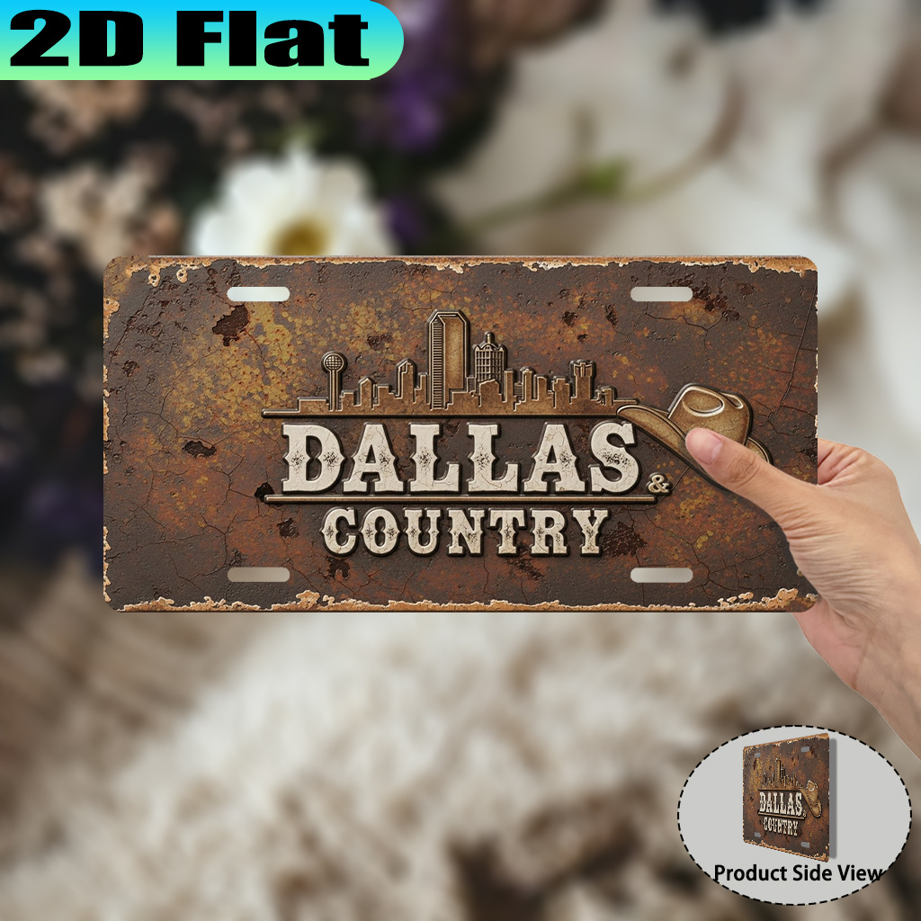 2D плоская картина с городским – обзор и цена Home Decor Dallas