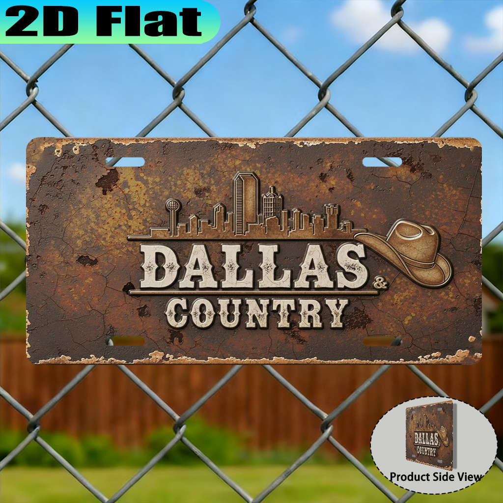 2D плоская картина с городским – обзор и цена Home Decor Dallas