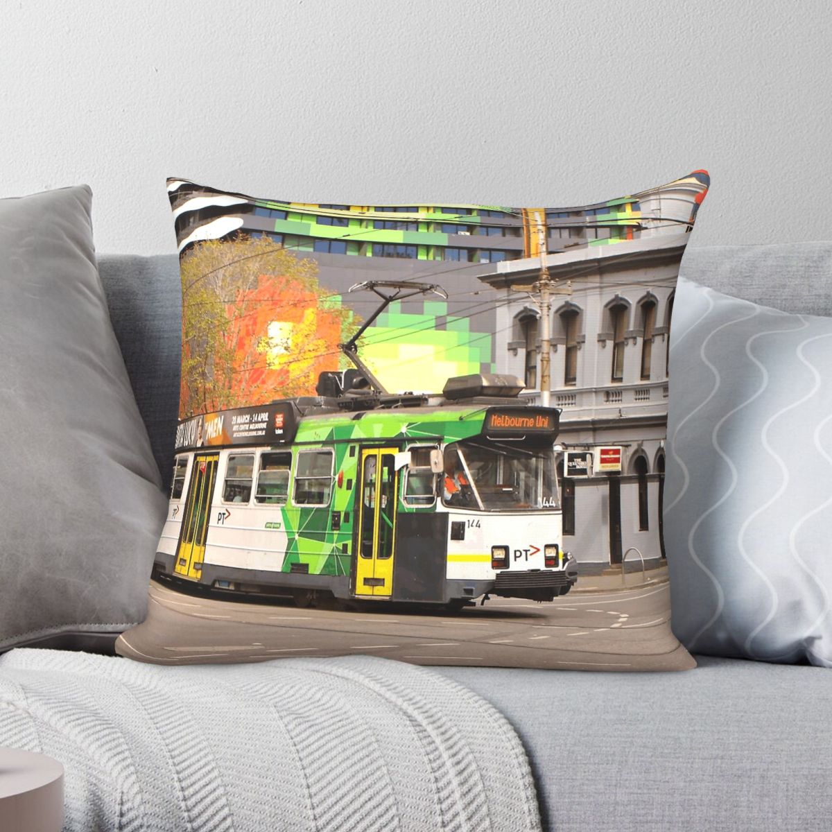 Наволочка Melbourne Tram Swans – обзор и цена Home Decor Melbourne