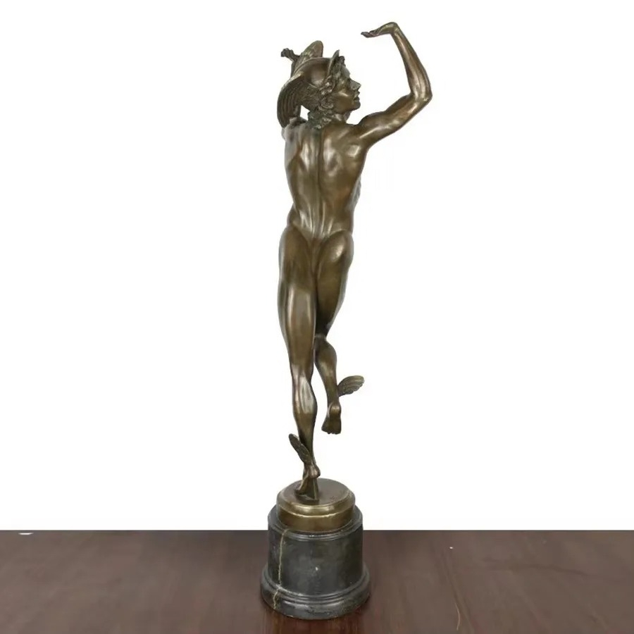 Медная статуя греческого Эрмея – обзор и цена Home Decor Hermes