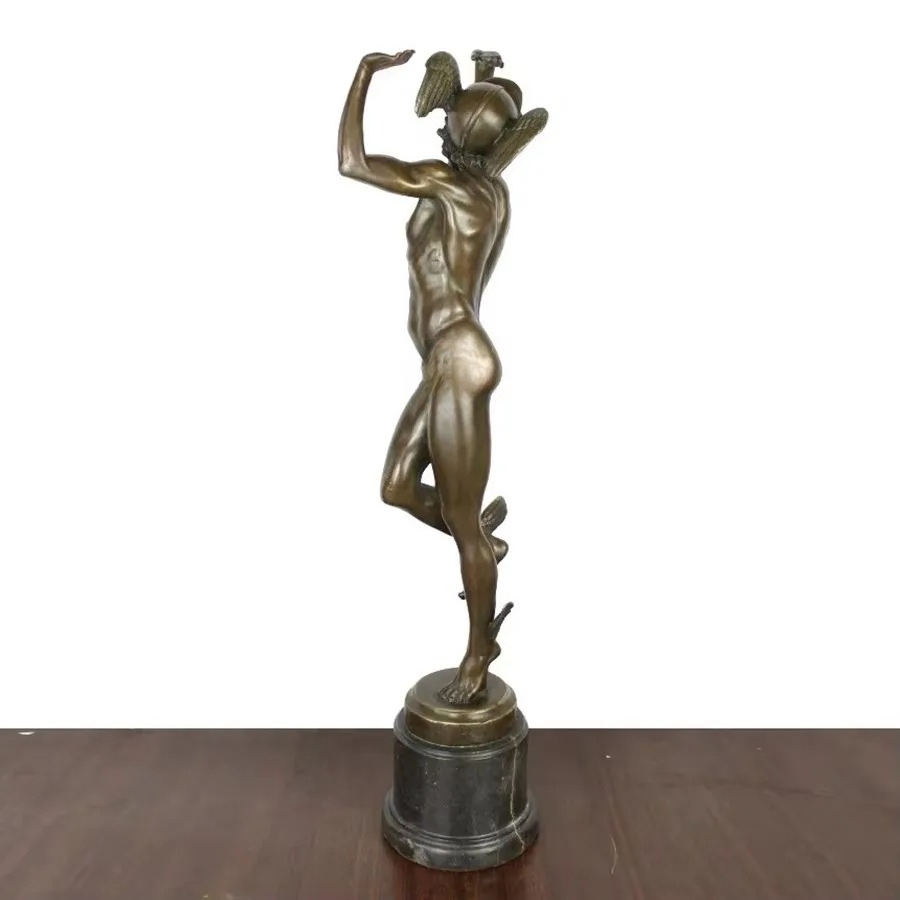 Медная статуя греческого Эрмея – обзор и цена Home Decor Hermes