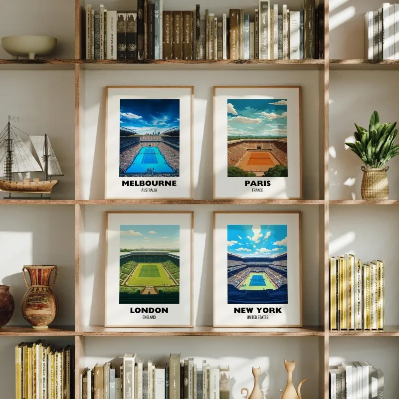 Теннисные постер Majors, Лондо – обзор и цена Home Decor Melbourne