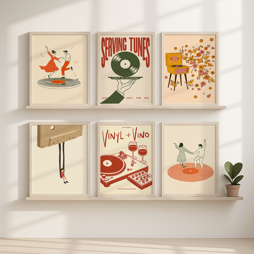 1 шт. винтажный музыкальный хо – обзор и цена Home Decor Design Interior