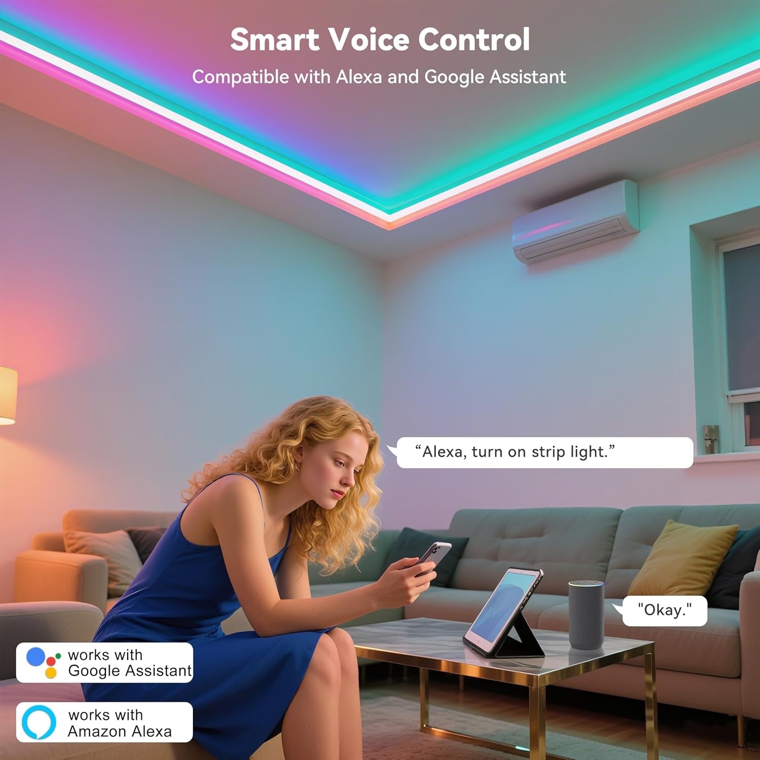 Светодиодная лента RGB 10М 20М – обзор и цена Home Decor Free App