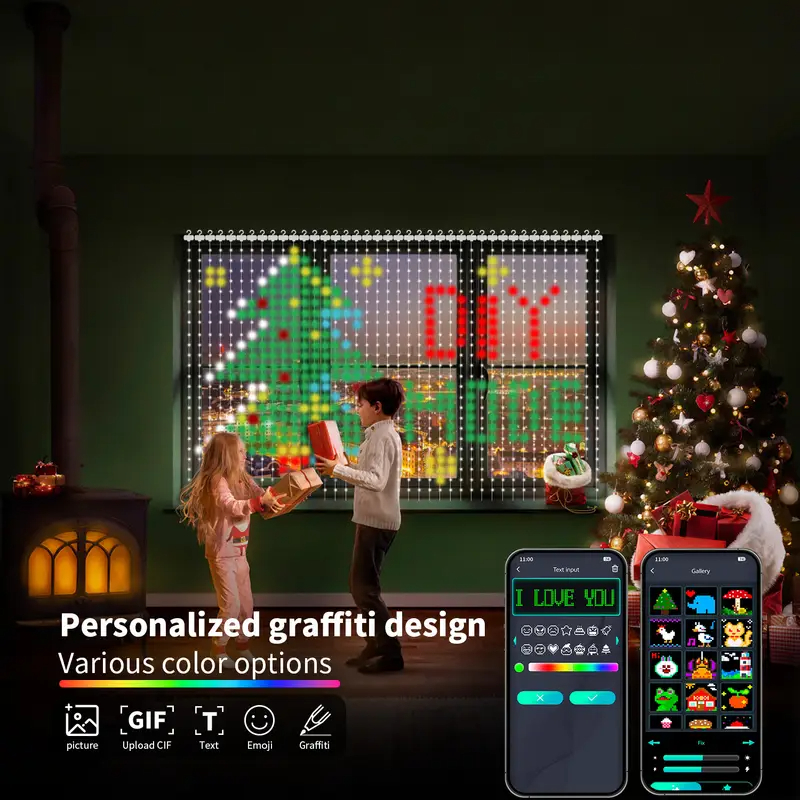 Умные светодиодные гирлянды-шт – обзор и цена Home Decor Free App