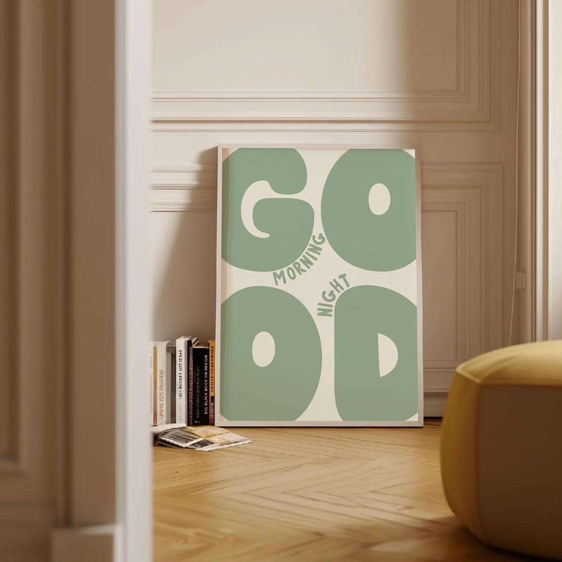 Современный зеленый холст с на – обзор и цена Home Decor Quotes