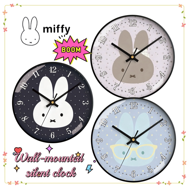 Настенные часы Miffy: креативн – обзор и цена Home Decor Korea