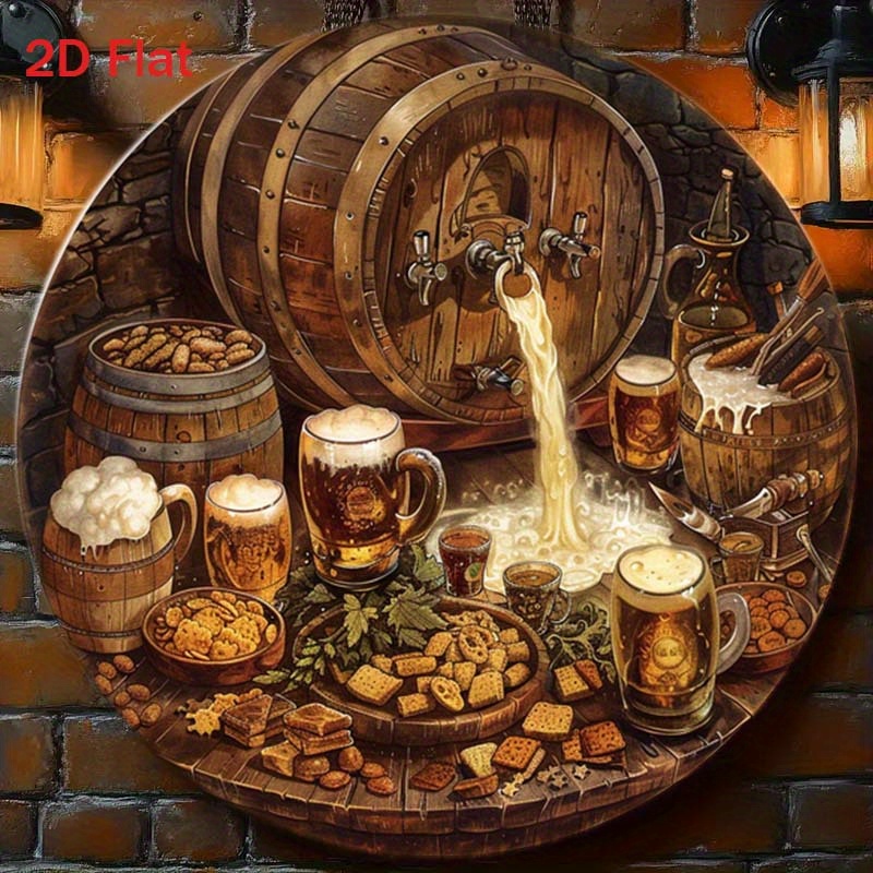 1 шт. круглая 2D плоская алюми – обзор и цена Home Decor Korea