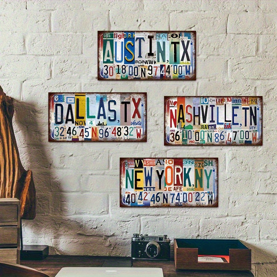 2D плоская металлическая насте – обзор и цена Home Decor Dallas