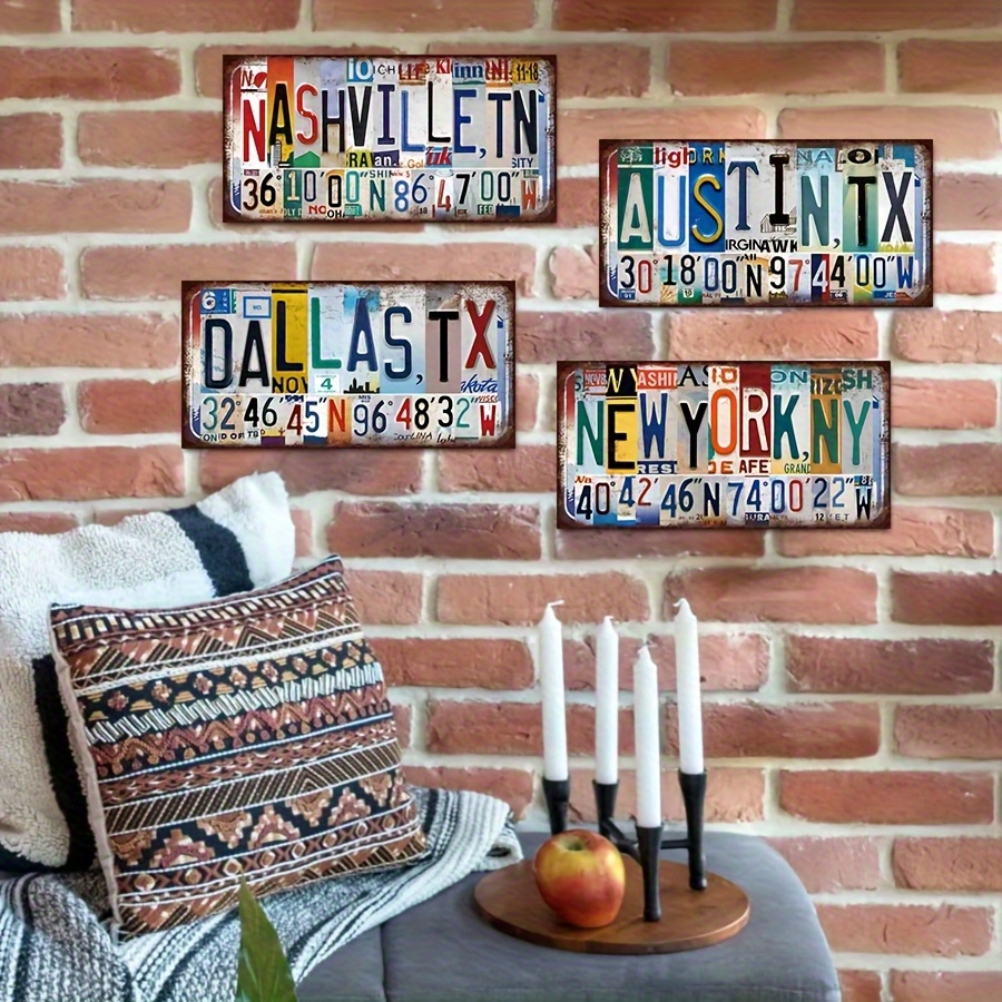 2D плоская металлическая насте – обзор и цена Home Decor Dallas