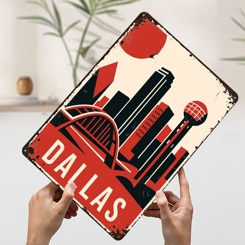 Винтажный постер с принтом в с – обзор и цена Home Decor Dallas