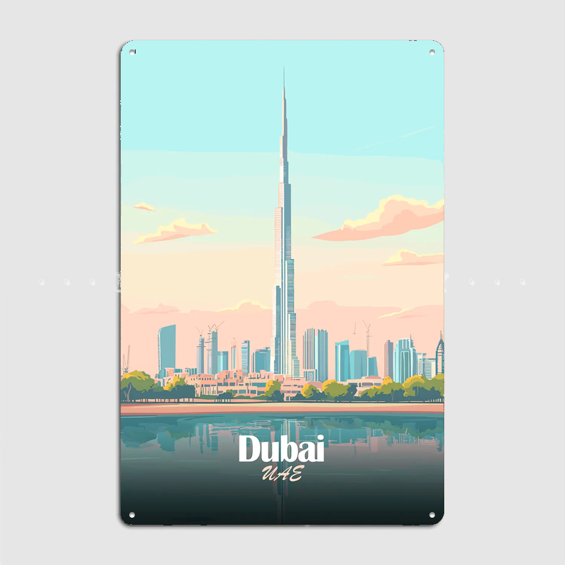 Векторный постер с изображение – обзор и цена Home Decor Dubai
