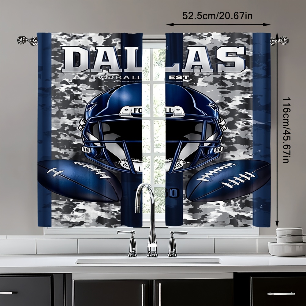 Футбольные дверные шторы Dalla – обзор и цена Home Decor Dallas