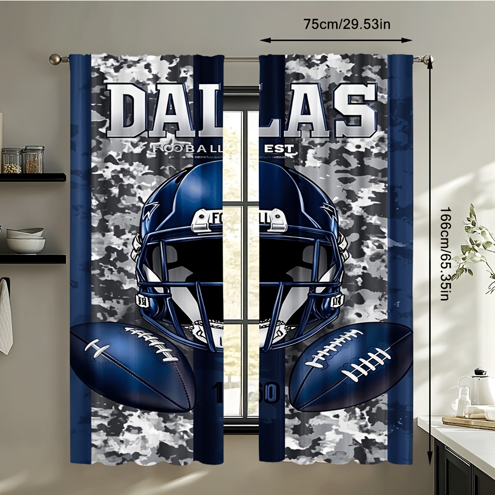Футбольные дверные шторы Dalla – обзор и цена Home Decor Dallas