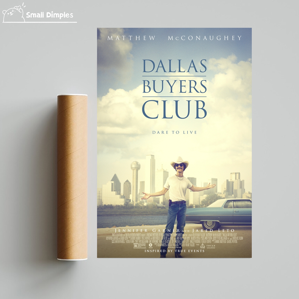 Клубный постер с фильмом «Далл – обзор и цена Home Decor Dallas