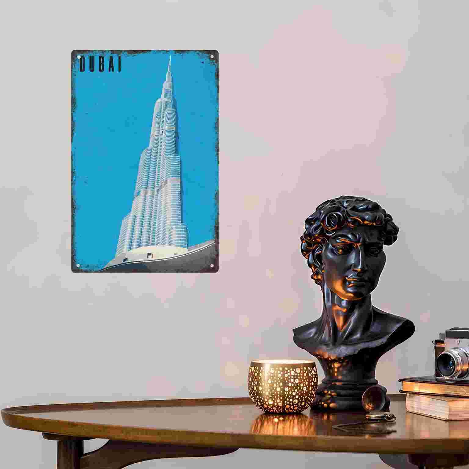 2D плоская металлическая табли – обзор и цена Home Decor Dubai