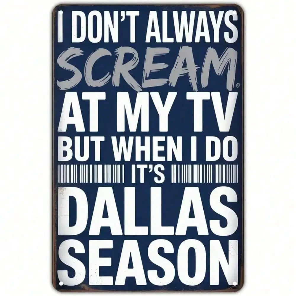 Металлическая табличка Dallas  – обзор и цена Home Decor Dallas