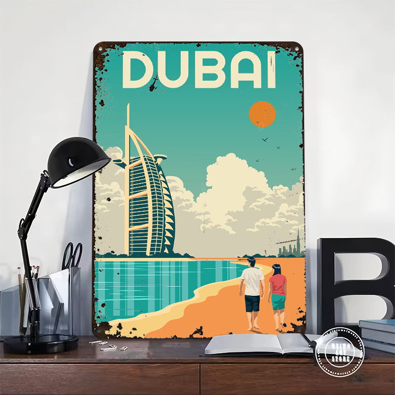 Металлические винтажные таблич – обзор и цена Home Decor Dubai