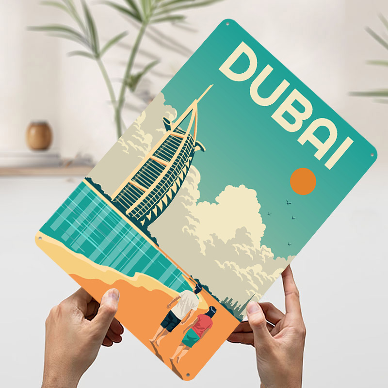 Металлические винтажные таблич – обзор и цена Home Decor Dubai