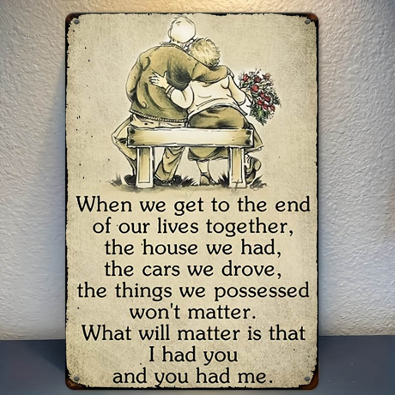 , Железный металлический плака – обзор и цена Home Decor Quotes