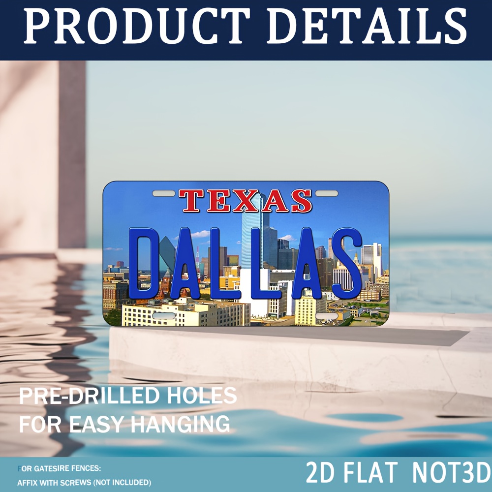 2D плоская металлическая насте – обзор и цена Home Decor Dallas